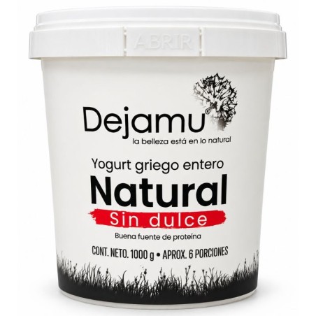 Yogurt Griego Natural Sin Dulce X1.000g Dejamu