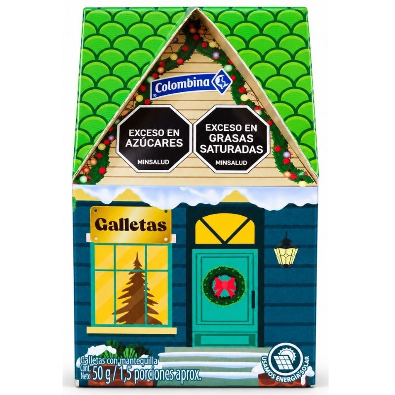 Galletas de Mantequilla Colombina X50Gr