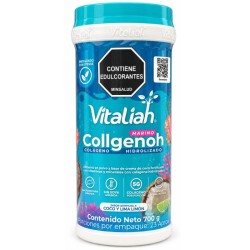 Colágeno Hidrolizado Marino Coco y Lima Limón Vitaliah X700Gr