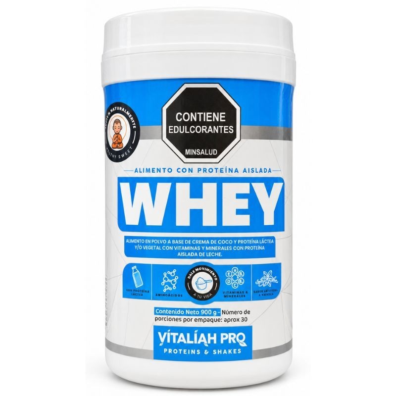 Alimento con Proteína Aislada Whey X900Gr