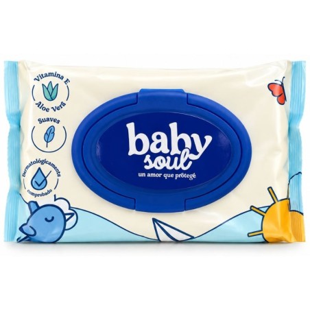 Pañitos Húmedos BabySoul X100 Unidades