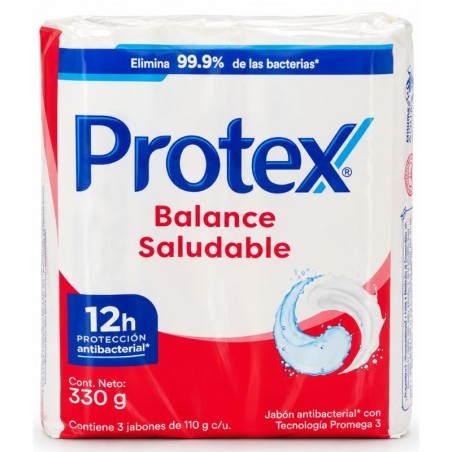 Jabón en Barra Protex Balance Saludable X3 Unidades 110Gr C/U