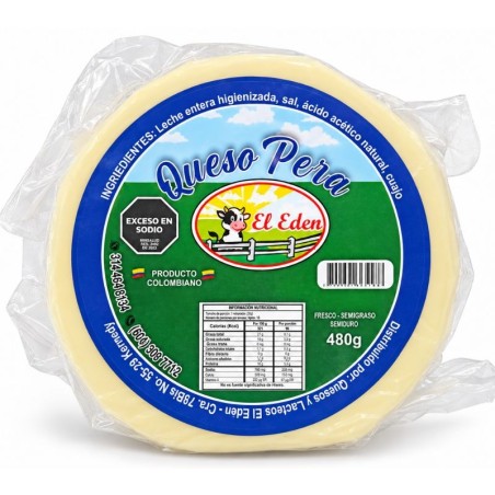 Queso El Edén Bloque Pera X480Gr
