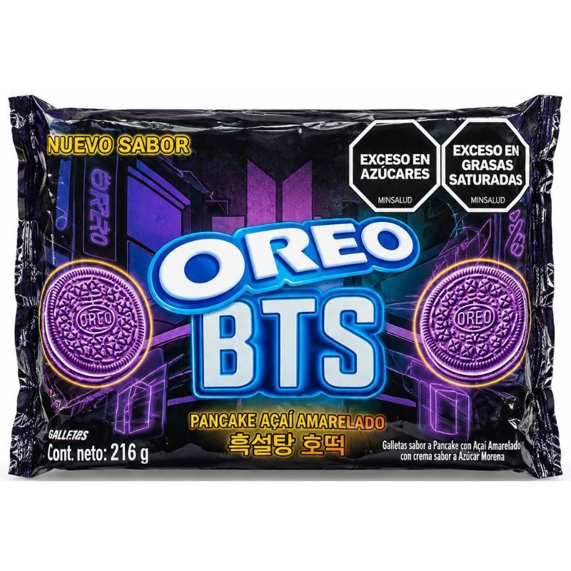 Galletas Oreo BTS X216Gr