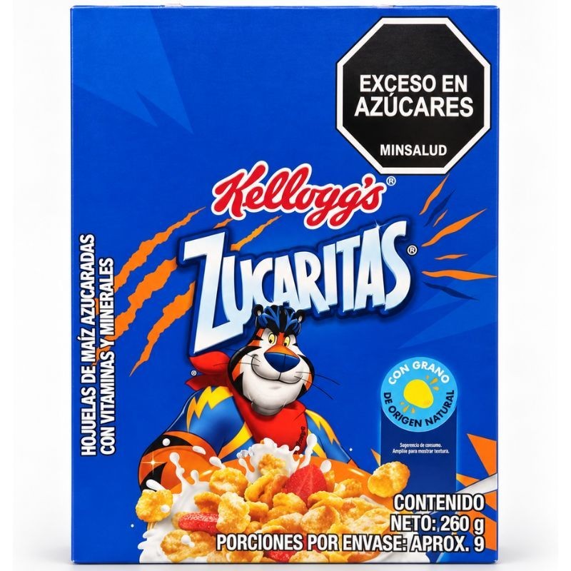 Caja de Cereales Kelloggs Zucaritas X260Gr
