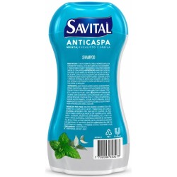 Shampoo Savital Anticaspa 510ml X2 Unidades