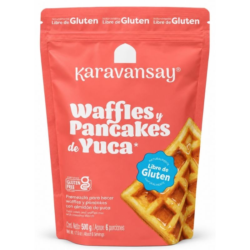 Pancakes y Waffles Karavansay Yuca X500Gr