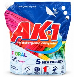Detergente en Polvo AK-1 Floral con Válvula X3000Gr