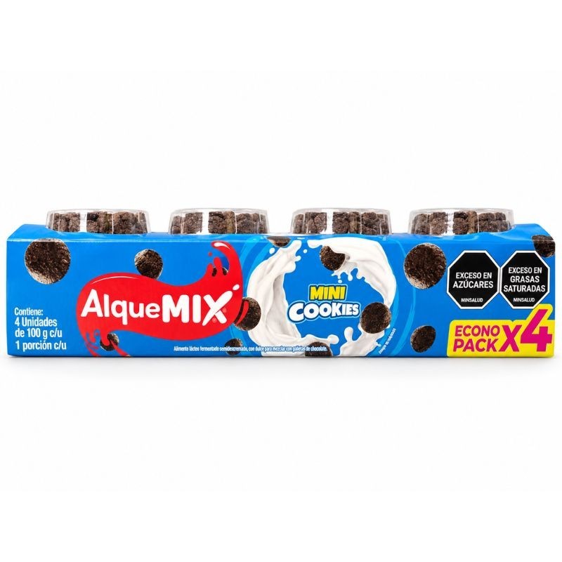 Alimento Lácteo Alquería Milo 95Gr X4 Unidades