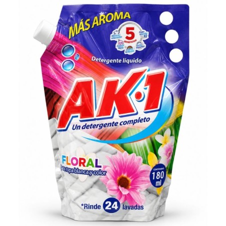 Detergente Liquido AK-1 Floral 1.8Lt