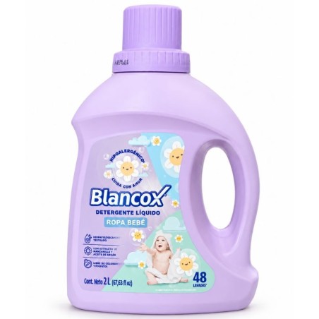 Detergente Liquido Blancox Ropa Bebé X2Lt