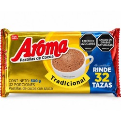Chocolate en Pastilla Aroma Tradicional X500Gr