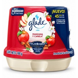 Ambientador Glade en Cubo 180Gr Manzana y Canela