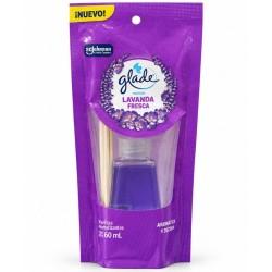 Ambientador Glade en Varitas Lavanda X60ml