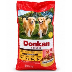Donkan Adultos X12Kg Sabor a Carne y Cereales