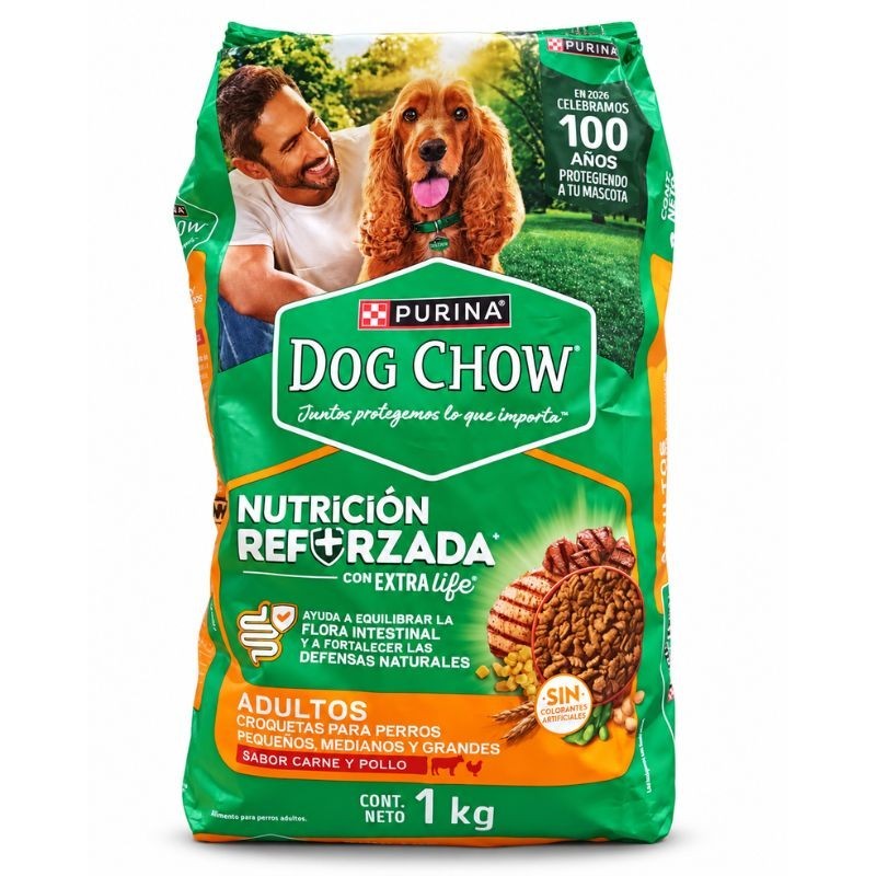 Dog Chow Adulto Nutrición Reforzada X1000Gr