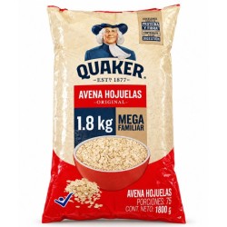 Avena Quaker en Hojuelas X1.8Kg