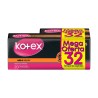 Tampones Kotex Flujo Súper 32 Und