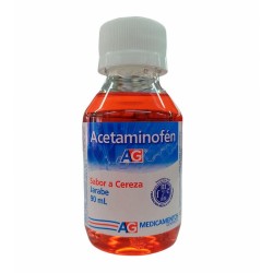 Acetaminofén Jarabe AG Cereza X90ml