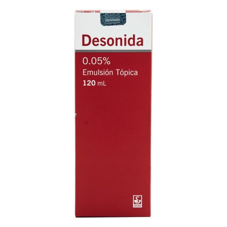 Desonida Emulsión Tópica Siegfried 0.05% 120mL
