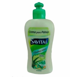 Crema Para Peinar Savital Colágeno y Sábila 275ml.