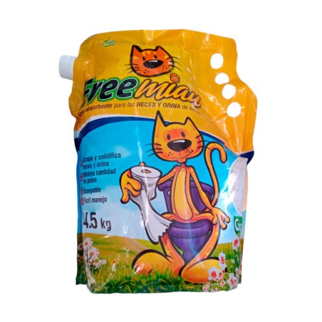 Arena Para Gatos Freemiu 4500gr