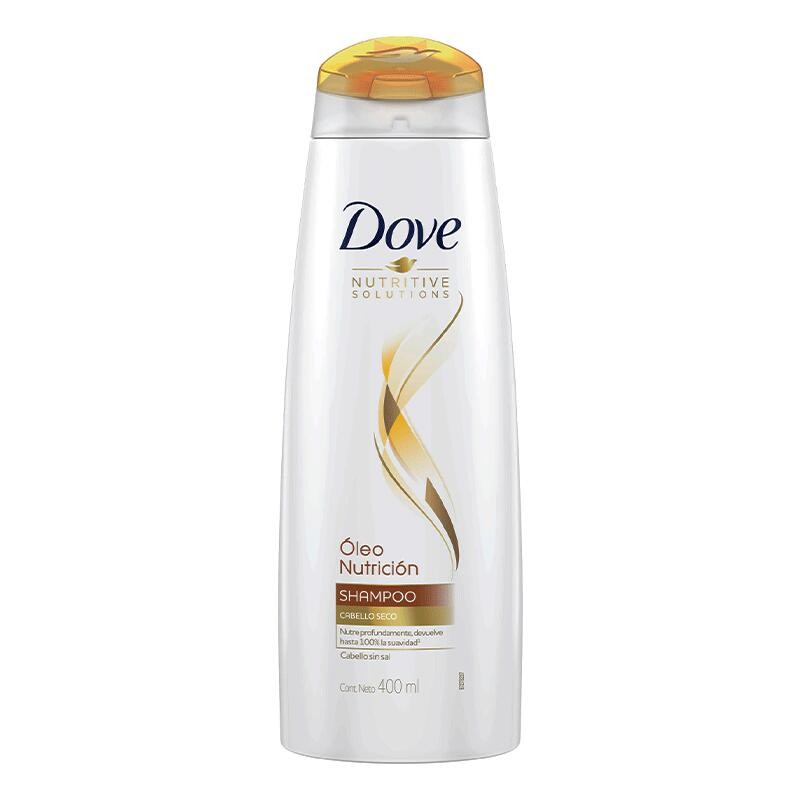 Shampoo Dove Óleo Nutrición Cabello Seco 400mL