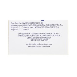 Amoxicilina La Santé Fracción 10 Cápsulas 500mg