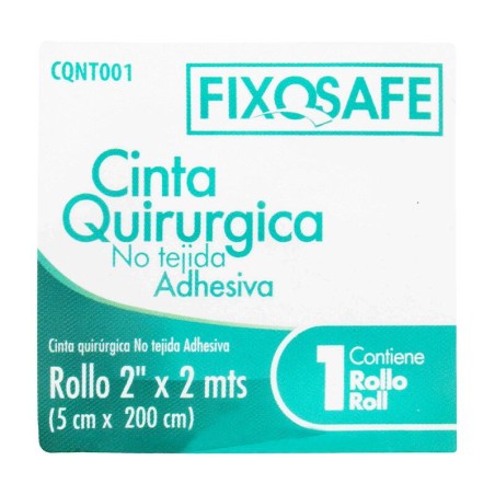 Cinta Quirúrgica Adhesiva 2" x 2m FixoSafe