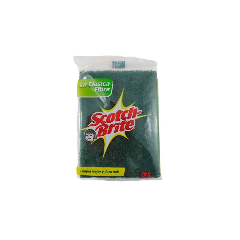 Esponja Scotch Clásica Fibra 1 Und