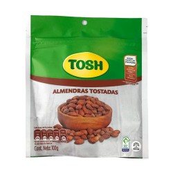Almendras Tosh Tostadas X100gr