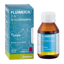 Fluimucil 2% Niños Zambon 120mL