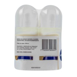 Desodorante Nivea Aclarado Natural Roll-on 2 Und 100ml