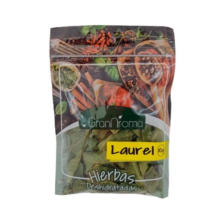 Laurel Deshidratado GranAroma X10gr
