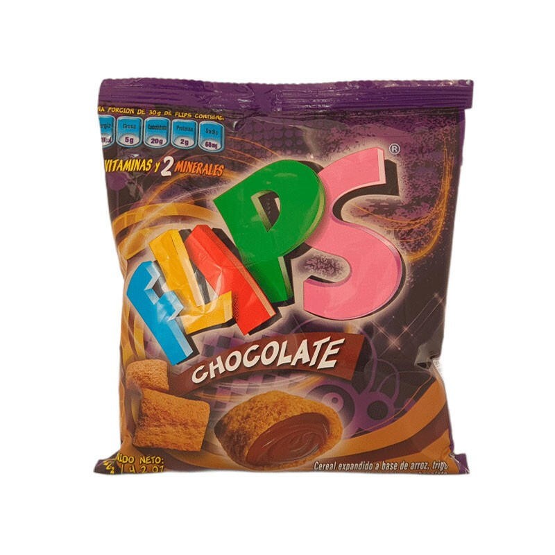 Cereal Flips Chocolate 120gr