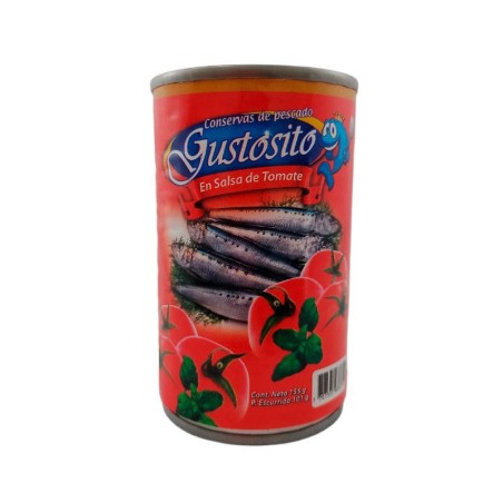 Sardinas Gustosito En Salsa De Tomate  155gr