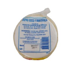 Arepas De Maíz Amasa Con Queso Mi Tierra  5 Und 500gr