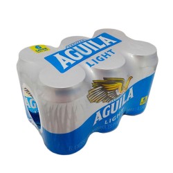 Cerveza Águila Light 355ml X6Und Lata X269CM