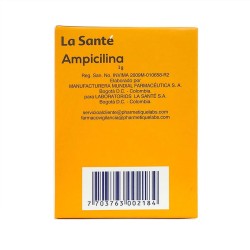Ampicilina La Santé 1gr Fracción 10 Tabletas