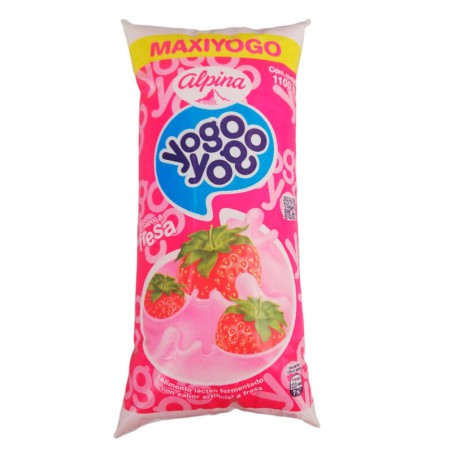 Yogo Yogo Alpina Sabor a Fresa 1100gr PE