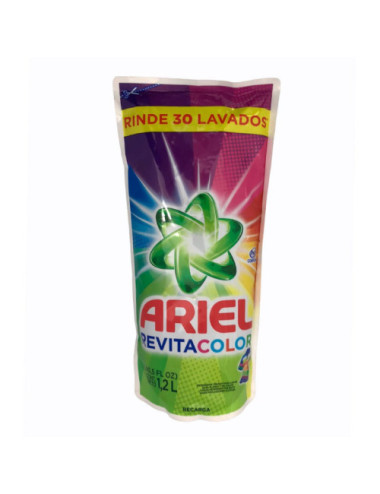 Detergente Líquido Ariel Concentrado Bolsa 1200Ml