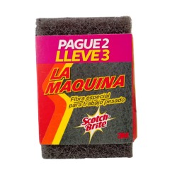 Esponjilla Scotch Brite La Máquina Pague 2 Lleve 3