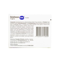 Diclofenaco X75Mg X5 Ampollas