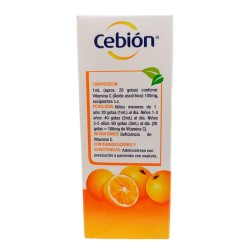 Cebion Vitamina C Naranja 30ml 100mg/mL