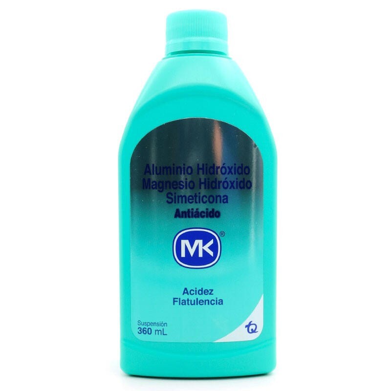 Aluminio Hidroxido Magnesio Simeticona Suspensión Oral Mk 360mL