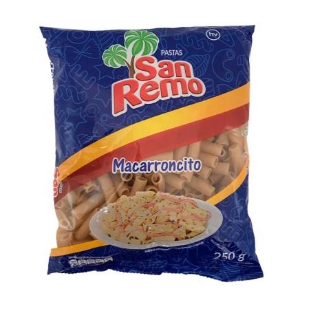 Pasta Macarroncito San Remo 250gr