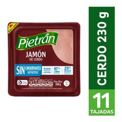 Jamón De Cerdo Pietran Zenú 230gr