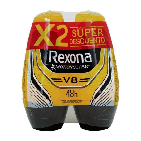 Desodorante Rexona V8 2 Und 100ml
