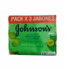 Jabón Johnson's Baby Uva Verde X3Und X110gr