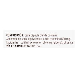 Lemovit C Procaps 500mg 30 Cápsulas